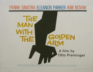 the man with the golden arm poster saul bass